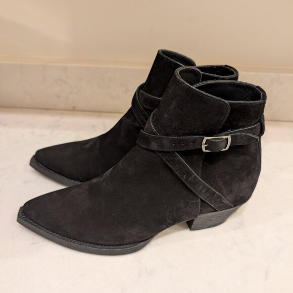 Saint Laurent Suede Jodhpur Buckle Boot Size 9 (EU 42) - Picture 4 of 8